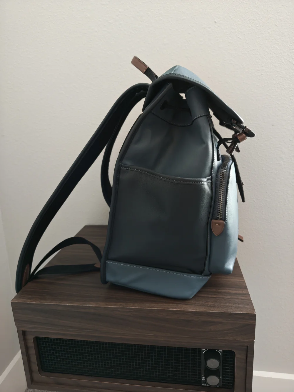 Coach League Leather Flap Backpack - Coach